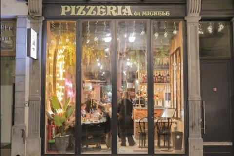 photo de la façade de la pizzeria Da Michele